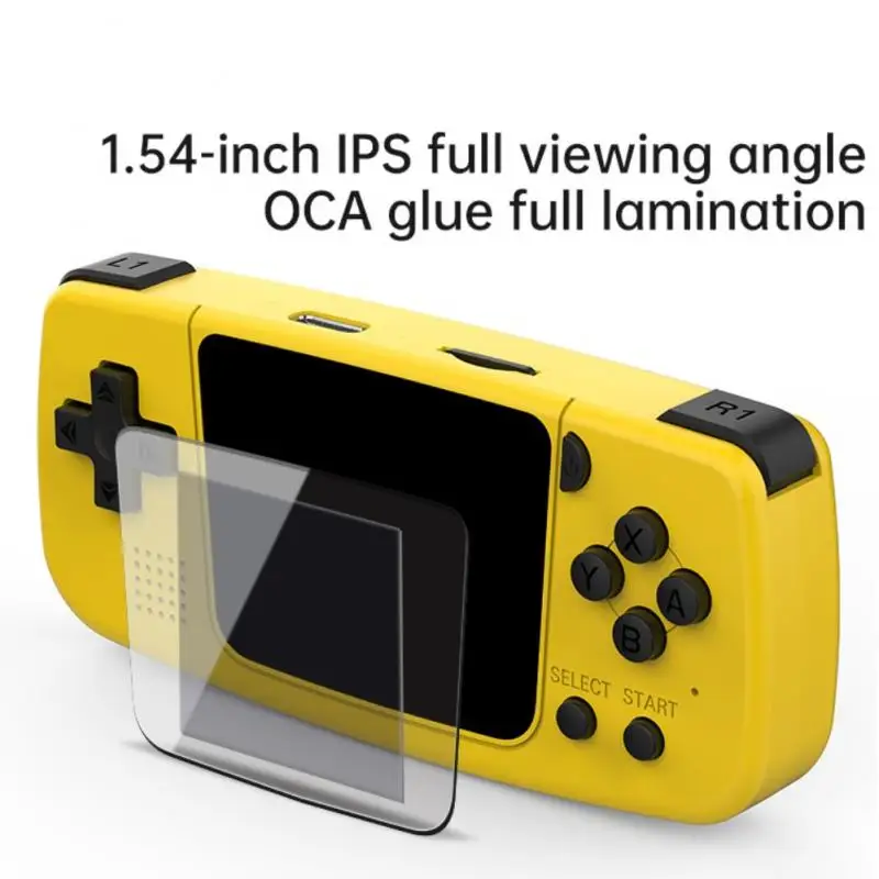 NEW Q36 Mini 1.5 Inch Ips Screen Open Source Handheld Game Players Keychain Mini Console Children's Gifts Support PS/GB enlarge