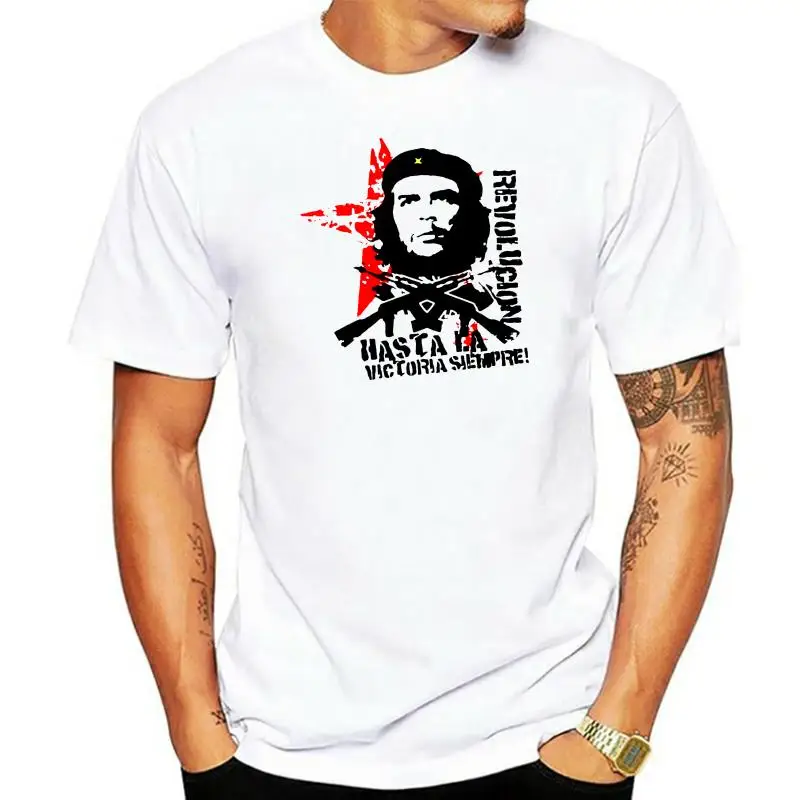 

Мужская футболка Hasta La Victoria всегда! Футболка Che Guevara, женская футболка, футболки, Топ