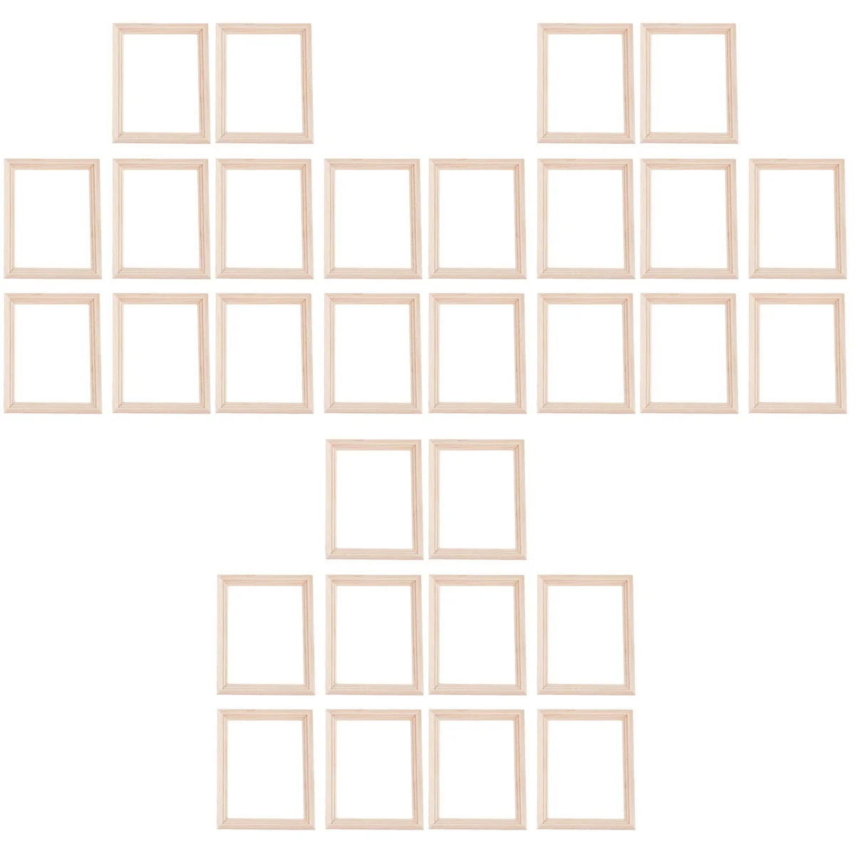 

Mini Photo Frame Model Props House Decoration Supplies Crafts Micro Landscape Decors Accessory Layout Home Goods