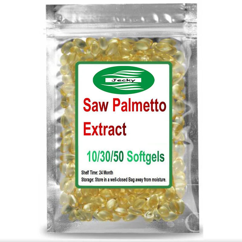 

50counts, Saw Palmetto Extract Softgel for Man Beauty