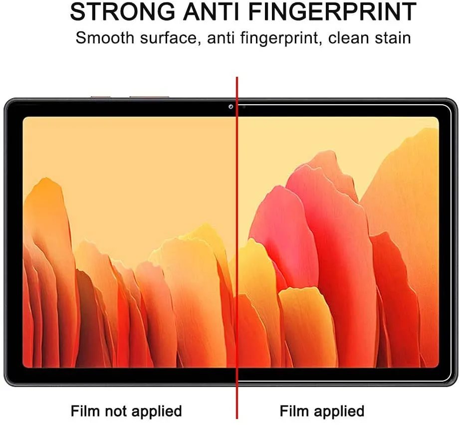 2pcs tempered glass for samsung galaxy tab a7 2020 t500t505 10 4 tablet screen protector cover full coverage screen for tab a7 free global shipping