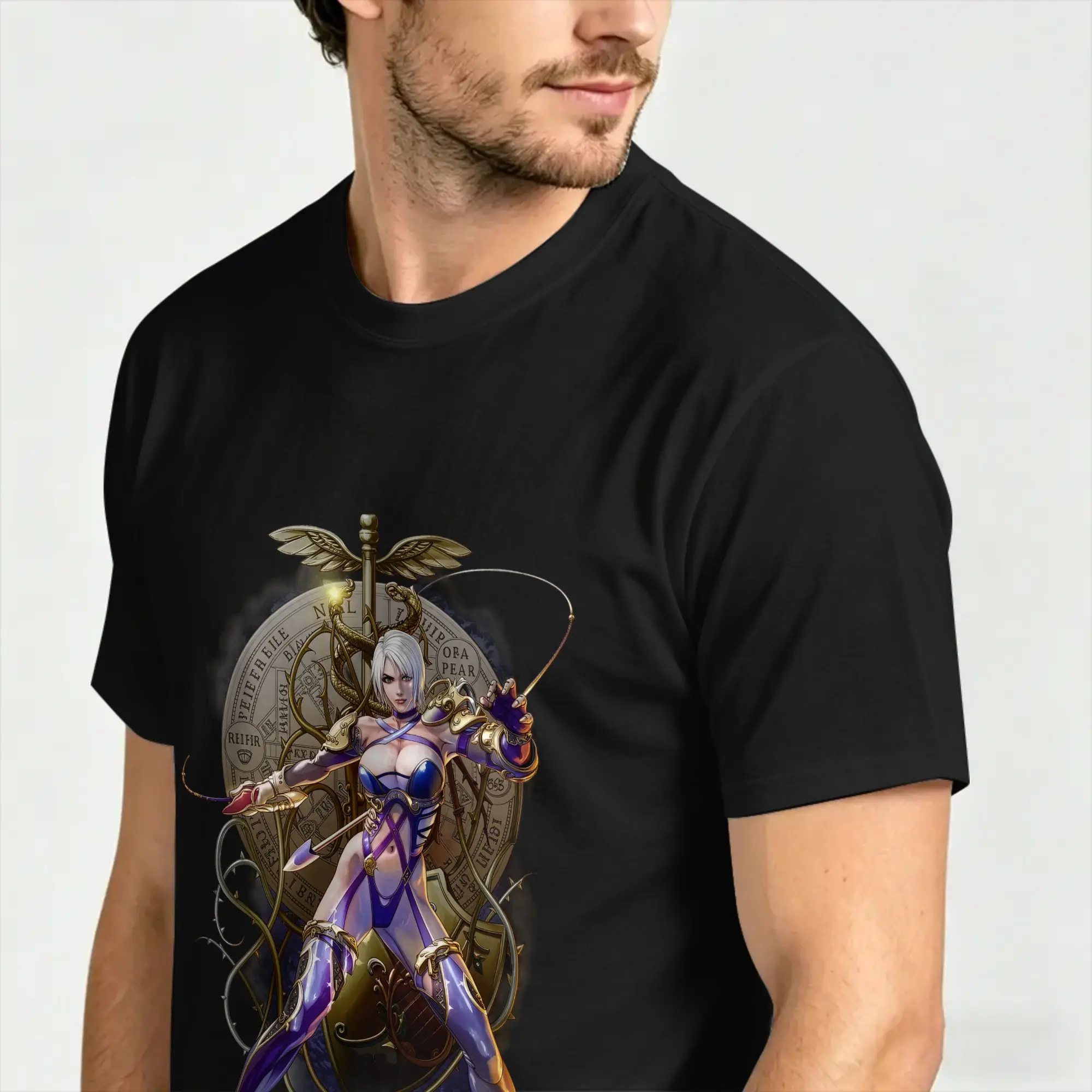 Повседневная футболка Beach Soulcalibur VI Ivy Fashion, хлопковая футболка для пар, эстетичная одежда с короткими рукавами (art.: 3920db3ad73cb) - 3920db3ad73cb