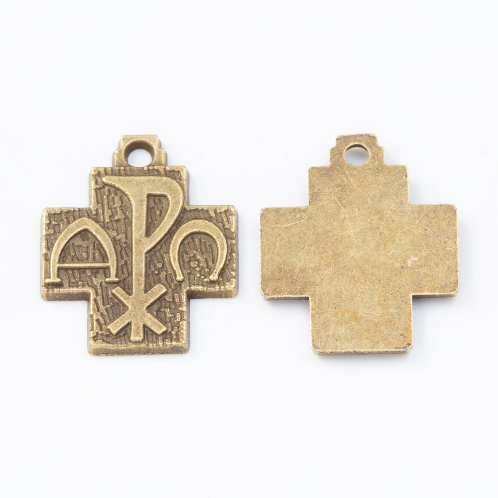 Подвеска-крест из цинкового сплава 30 шт.