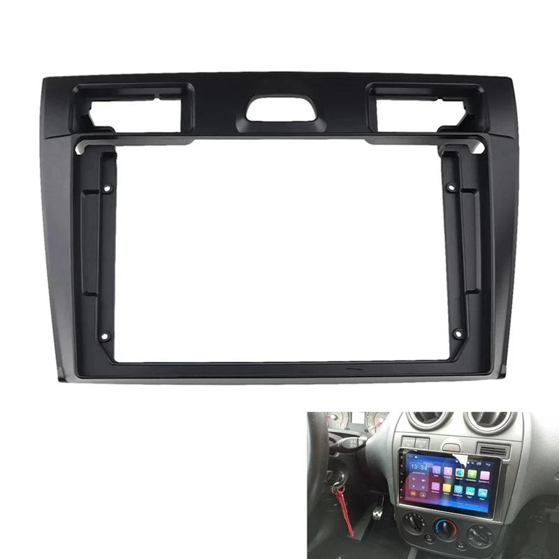 2Din Автомобильная радиоустановка Fascia Для Ford Fiesta 2006-2011 DVD стерео рамка пластина