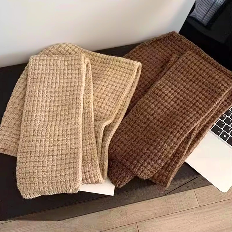 Новые шерстяные вязаные шапки-балаклавы для женщин и мужчин зимние утолщенные