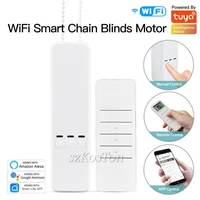 tuya wifi smart curtain motor intelligent roller blinds motor pull bead curtain remote voice control work with alexa google home