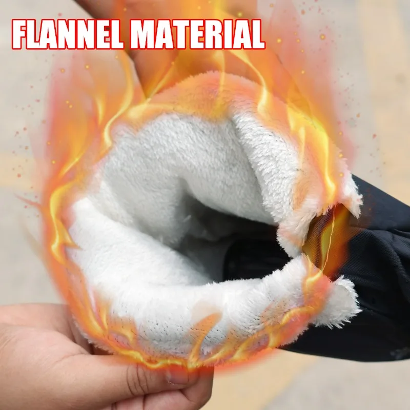 Мотоциклетные перчатки на руль водонепроницаемые ветрозащитные зимние теплые