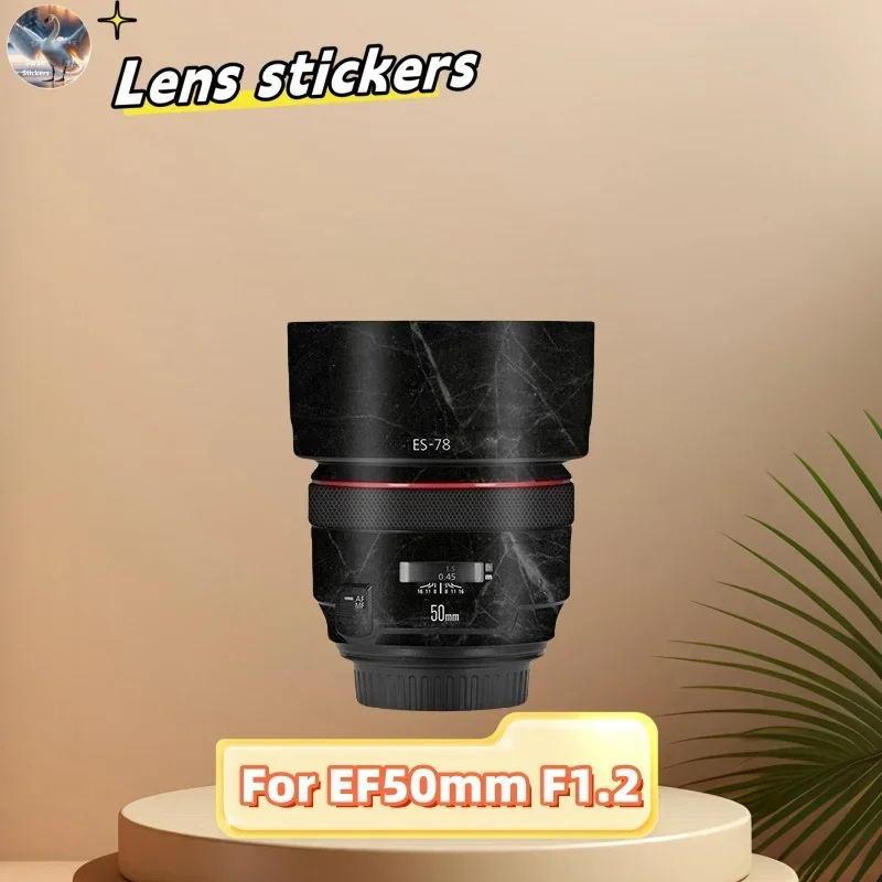 Наклейки для объектива камеры Canon EF50 мм F1.2 чехол защитная пленка