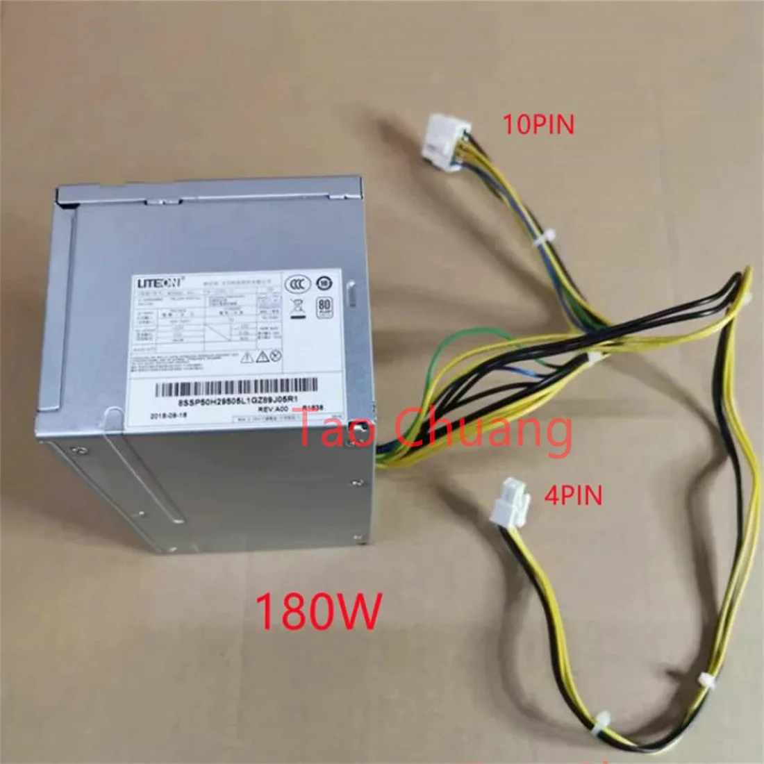 Фото ДЛЯ Lenovo M910t M710t T4900v E95 E96 Tianyi 510Pro Yang Tian T4900d Блок питания 180 Вт HK280-21-23PP PA-2181-1 PCE027 PCE028 №1