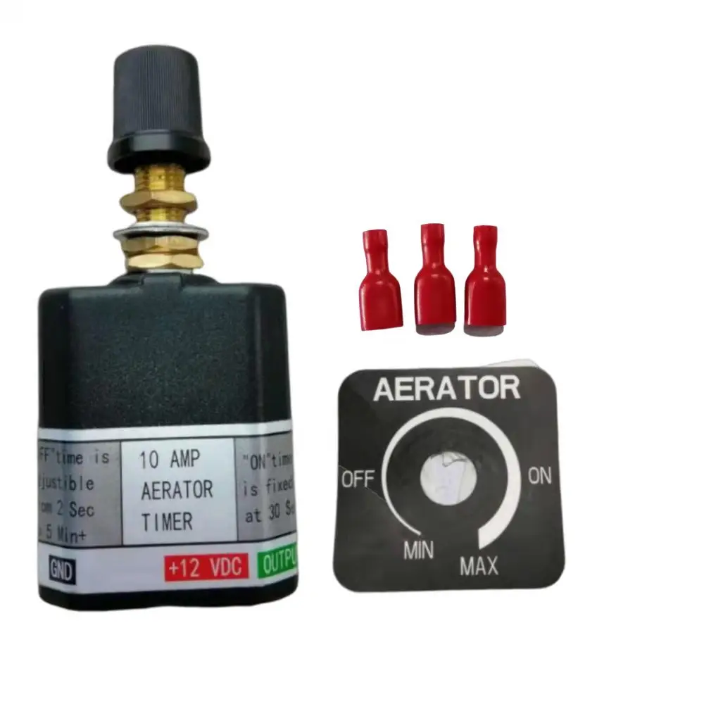 

Marine Boat Aerator Fish Livewell Timer Switch 10Amp Toggle Adjustable Variable 12V 10Amp IP65