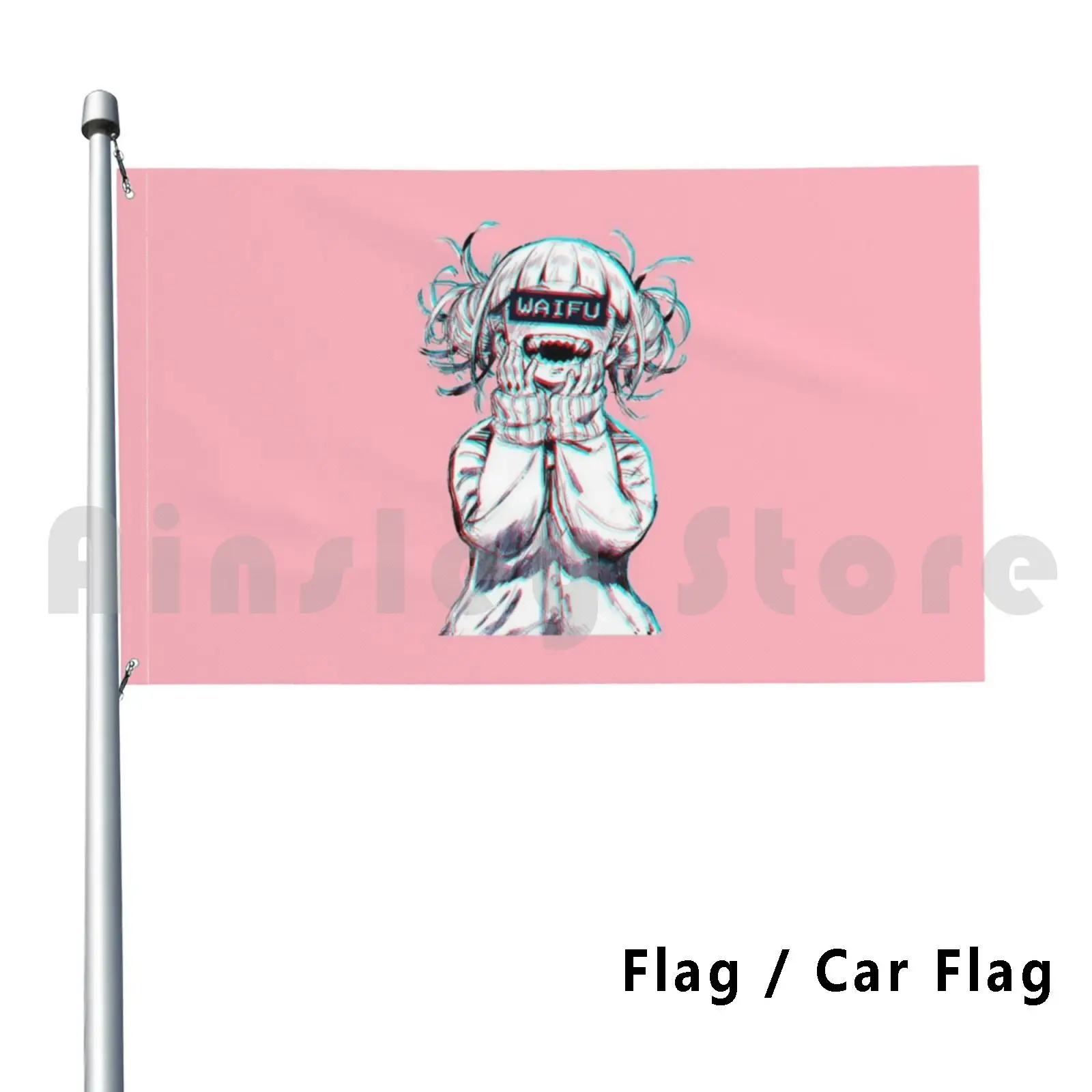 

Toga Himiko-Mha Outdoor Decor Flag Car Flag Himiko Toga Toga Bnha Boku No Hero Academia Academy My Blood Knife Cute