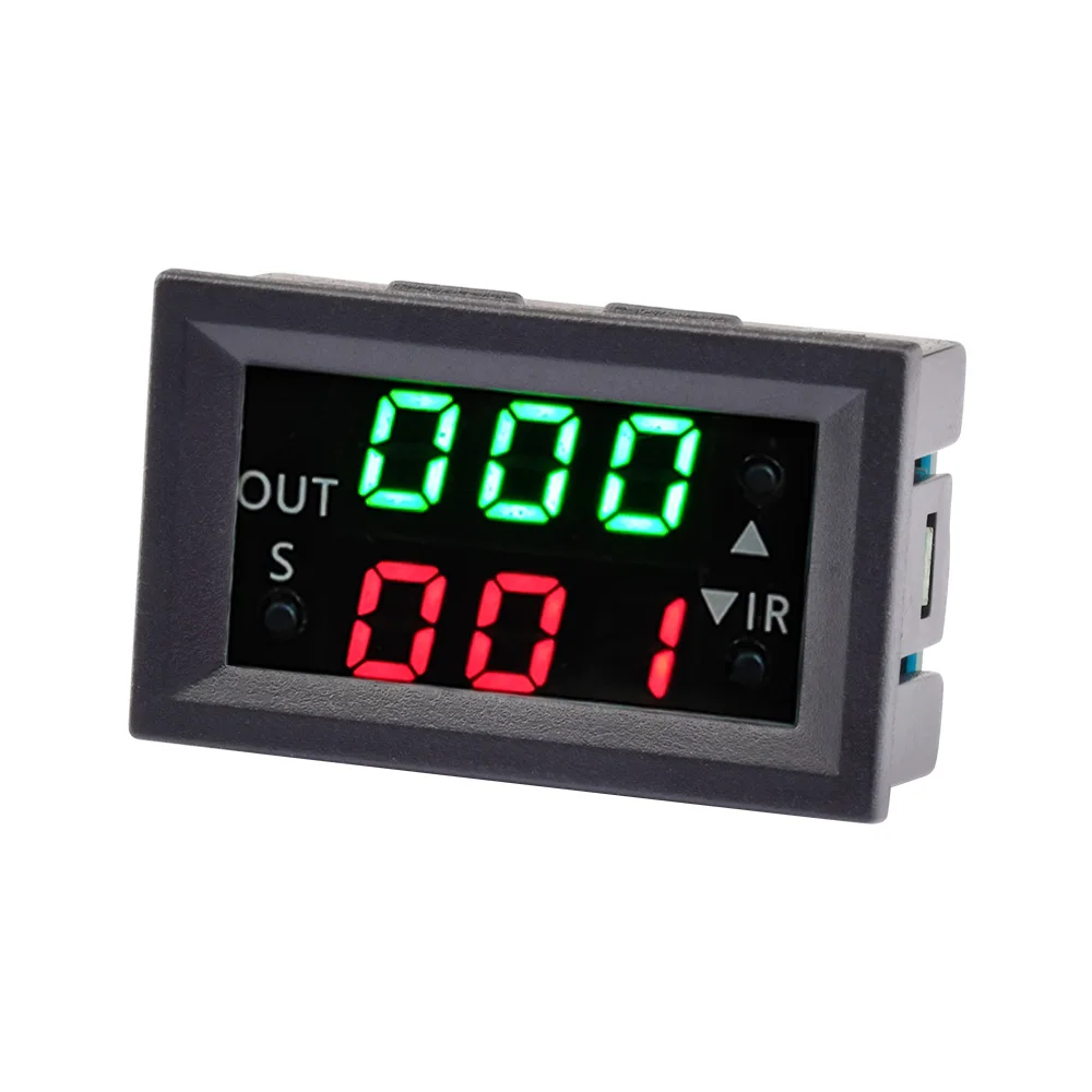 

12 В постоянного тока, двойной дисплей, релейный модуль времени, ЦИФРОВОЙ РЕЛЕЙНЫЙ цикл задержки времени, релейный модуль, Пассивный выход