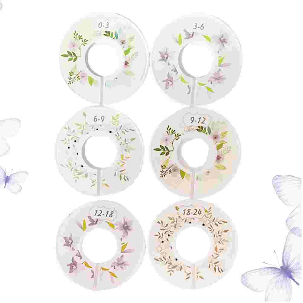 

Dividers Closetbaby Clothes Clothing Size Girlshelves Hanging Nursery Rack Kids Organizer Labels Age Label Round Markers Blank