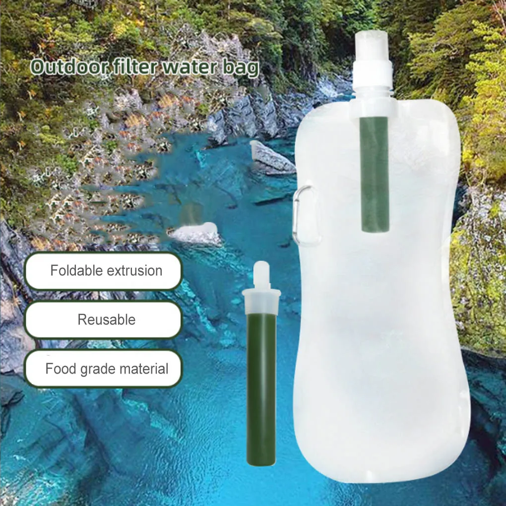 

Bottle Filtered Sport Purifier Drinking Travel Hiking Accessories