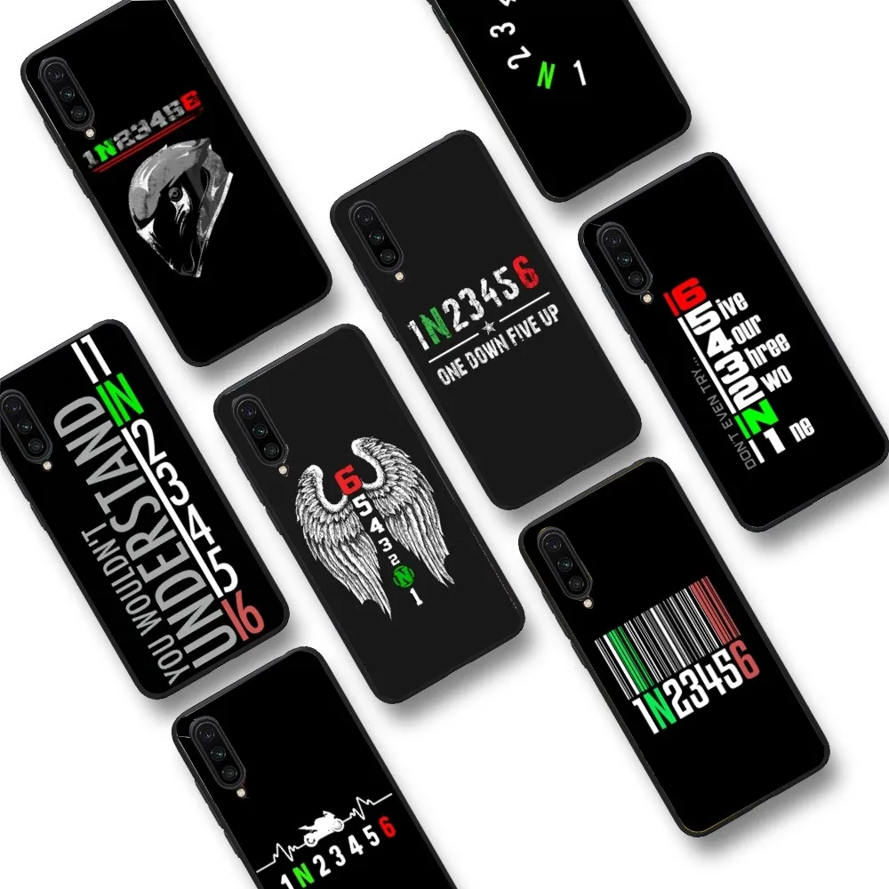 Luxury 1N23456 Motorcycle Phone Case For Xiaomi Mi 5X 8 9 10 11 12 lite pro 10T PocoX3pro PocoM3 Note