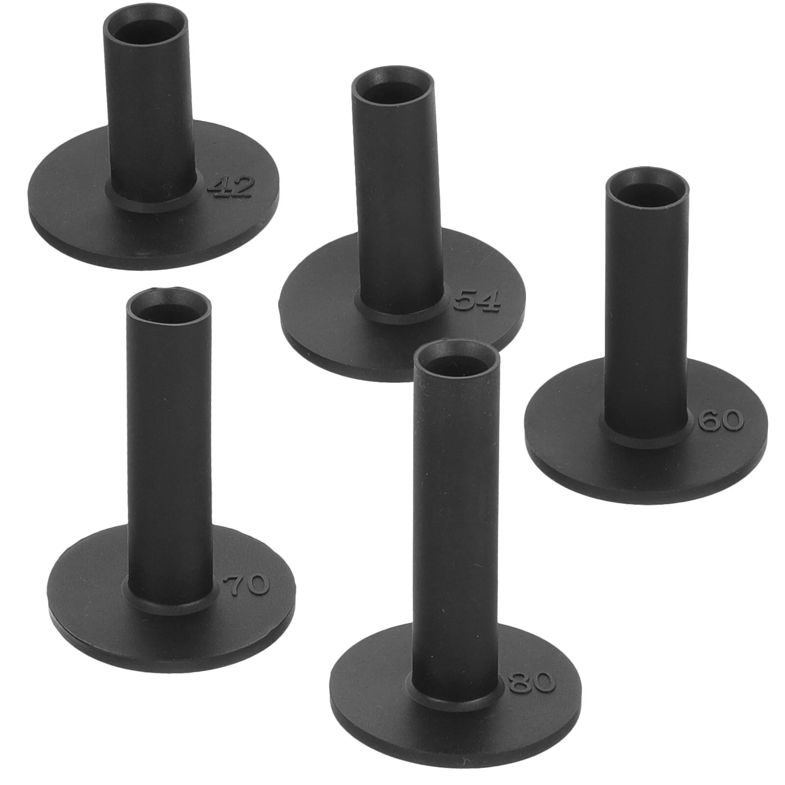 

5 Pcs Serve Golf Rack Ball Holder Golfs Balls Indoor Major Tees Wear-resist Silica Gel Supplies Storage Holders Plastic