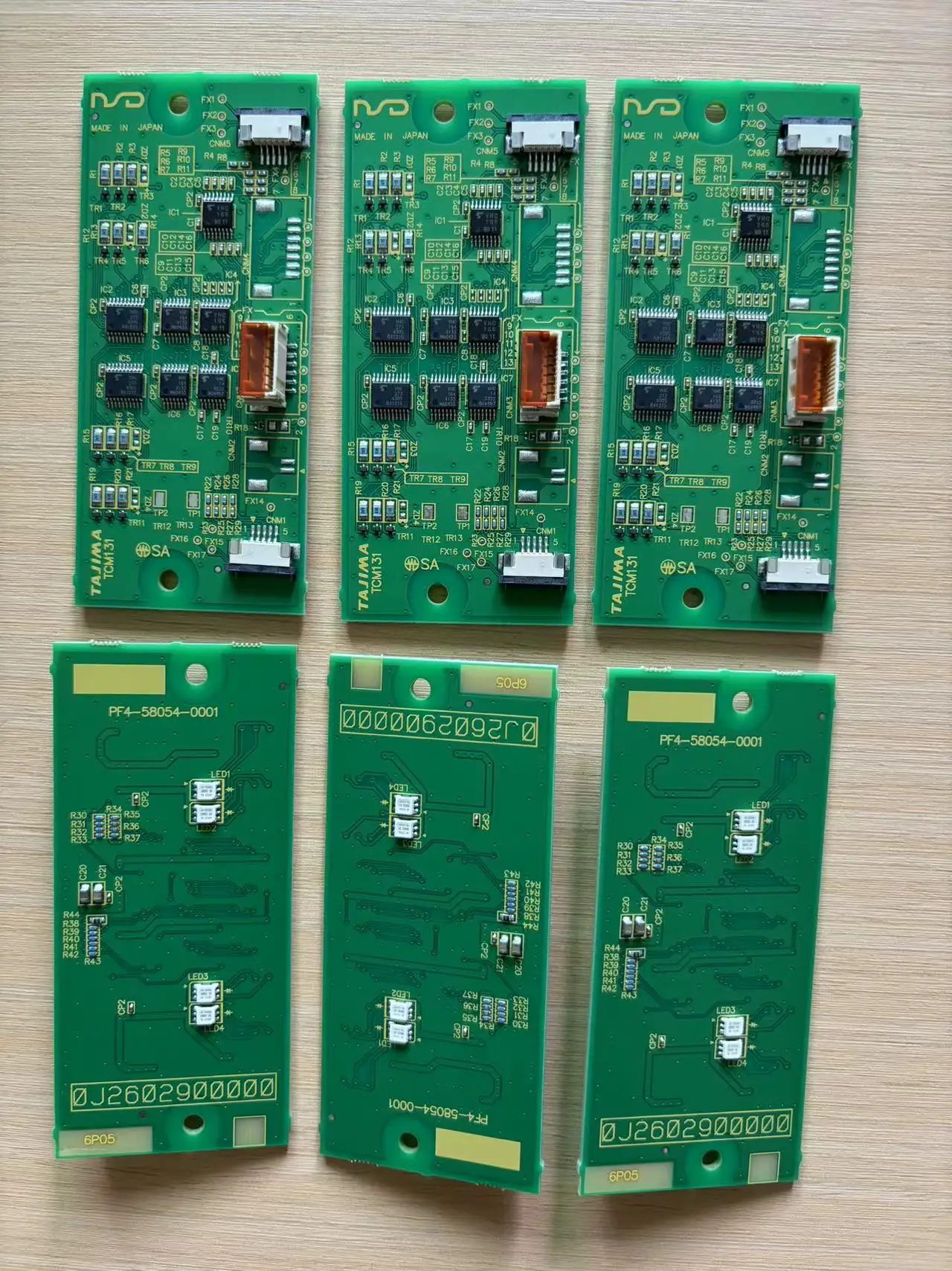 0J260290000 0 хорошее качество Tajima Запчасти для вышивальной машины копия Head Card Board