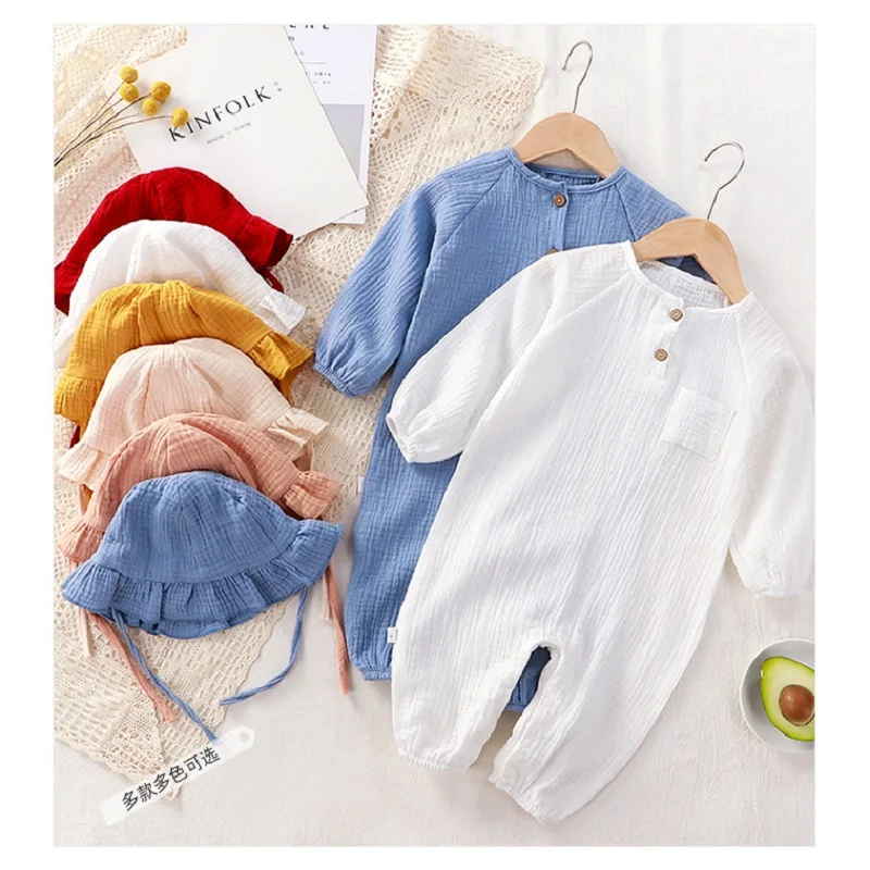 

Newborn Baby Romper 100% Cotton Grow Soft Classic Jumper Boys Growing Girls Sleepers Bodysuit Eco Friendly Roupa Bebe Infantil