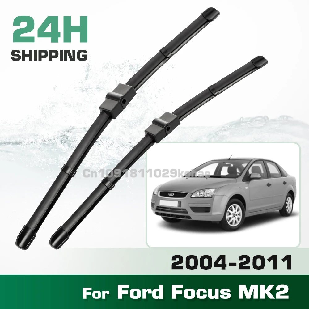 

Для Ford Focus 2 2004-2011 2005 2006 2007 2008 2009 2010 левый и правый передние щетки стеклоочистителя лобовое стекло щетка 26 "+ 17"