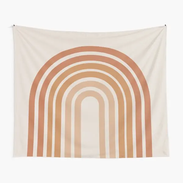 

Earthy Colors Boho Rainbow Tapestry Yoga Decoration Living Mat Hanging Travel Towel Decor Colored Bedspread Art Printed Wall