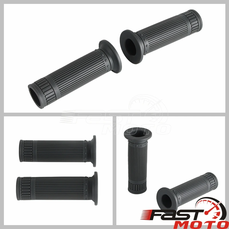 Винтажные мотоциклетные ручки в стиле ретро универсальные резиновые рукоятки