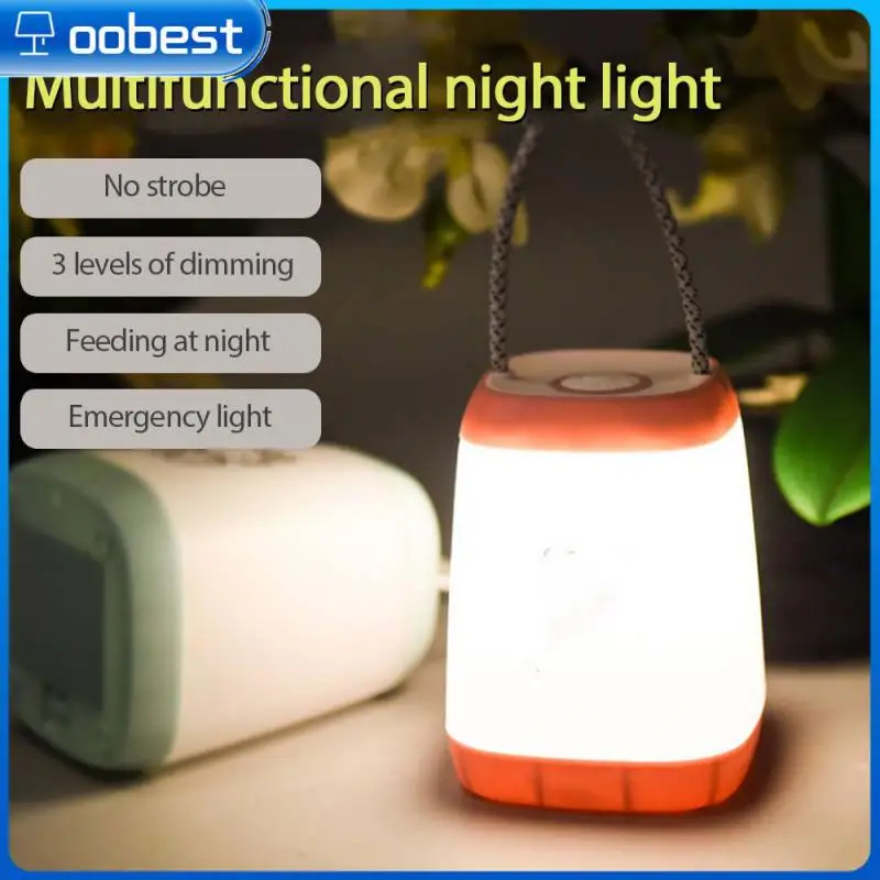 

Портативный ночник, прикроватный светильник для спальни, ручная перезаряжаемая лампа для защиты глаз, освещение для грудного вскармливания и сна