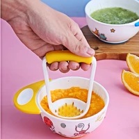 baby food grinding bowl set feeding bowl fruit food press baby complementary food safety processor mother baby supplies crush