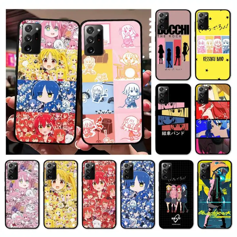 

Bocchi the Rock Anime Phone Case for Samsung Note 5 7 8 9 10 20 pro plus lite ultra A21 12 72 cover