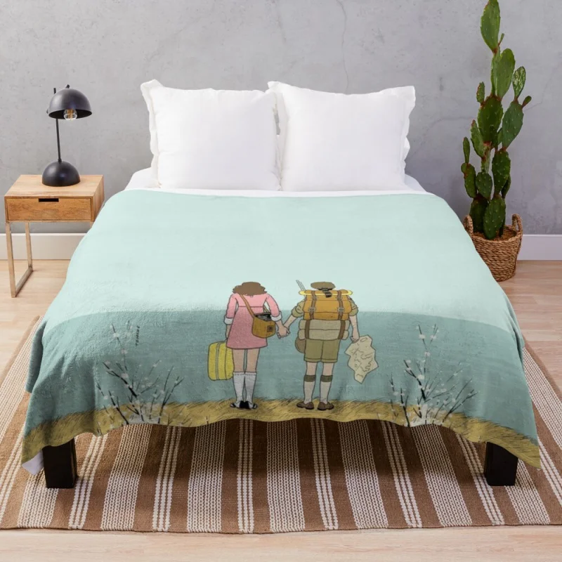

Wes Anderson Movie Throw Blanket Blanket Blanket Shaggy Blanket