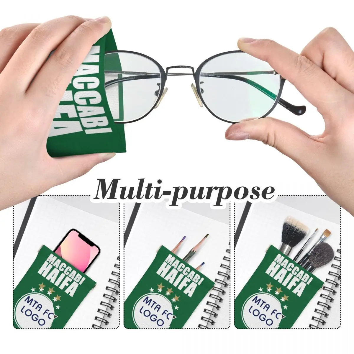 Футляр для очков Maccabi Tel avipu кожаный футляр чтения унисекс простой хранения