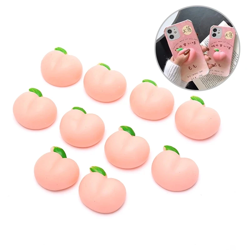 

Children's Anti-stress Toys Stress Relief Soft Rebound Vent Slow Lift Originality Cute Peach Decompression Elasticity PZ-041