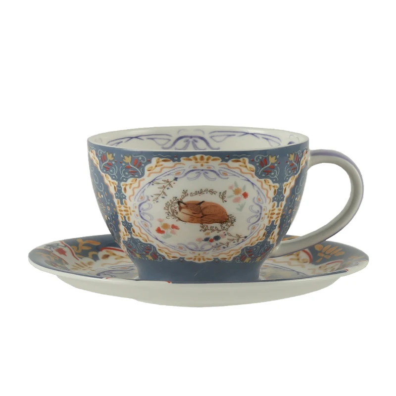 Керамическая чашка с лисой London Pottery 300 мл