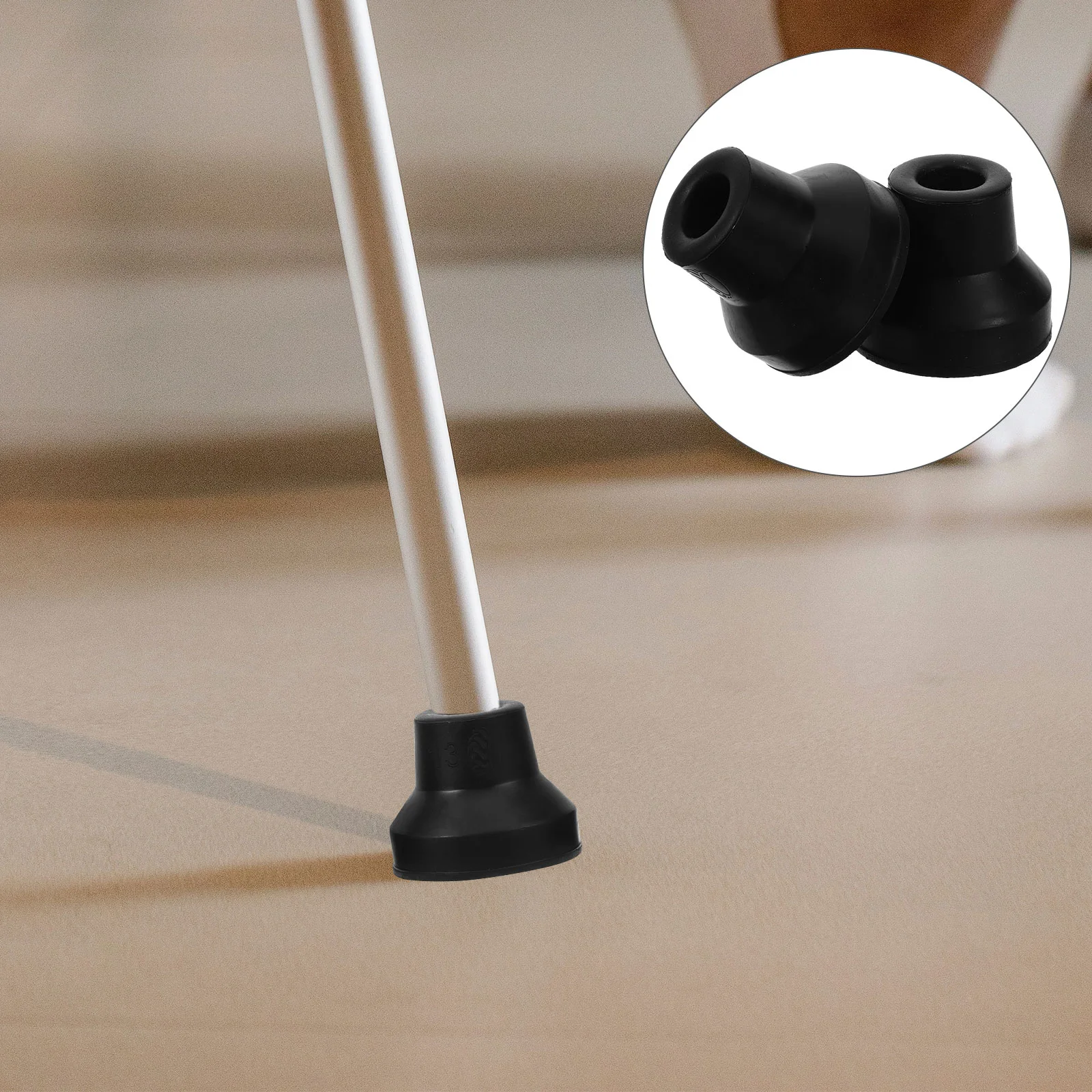 4 шт. насадки для костылей трости подушечки сменные резиновые старейшины