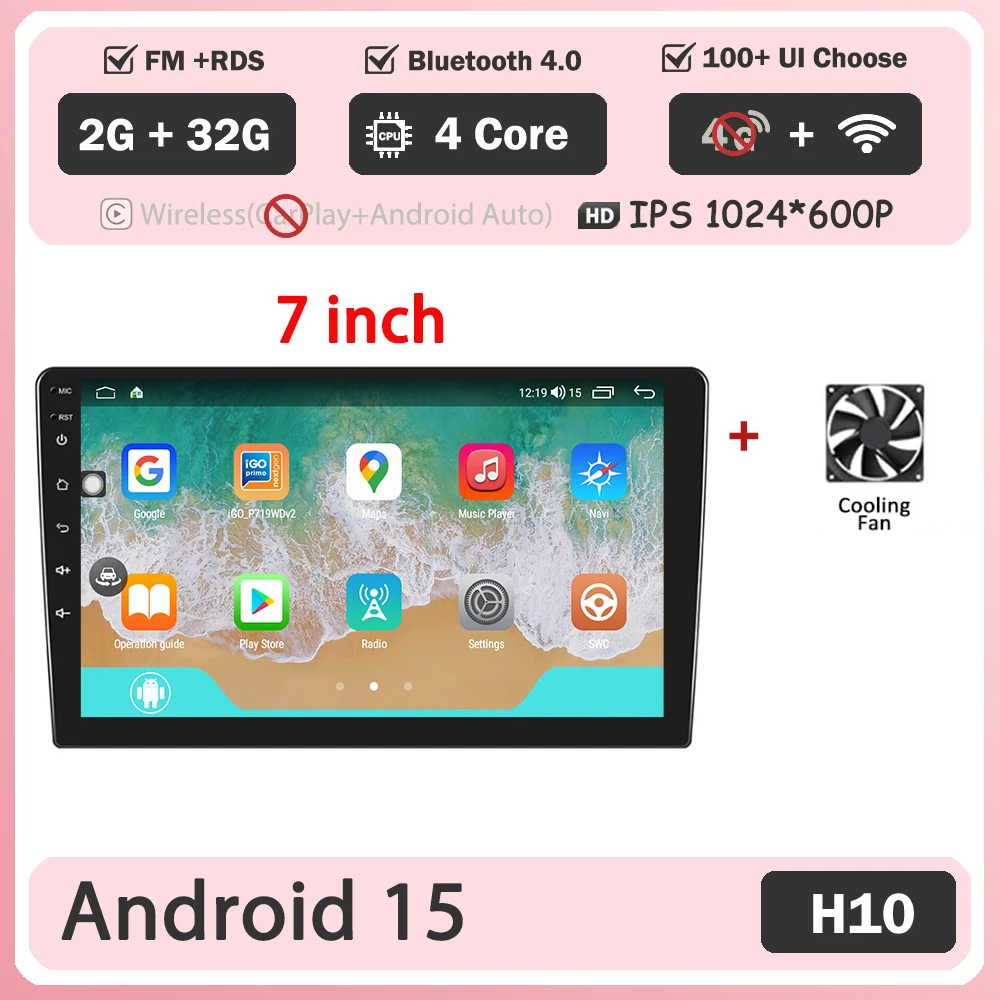 

Android 7 "9" 10 "Универсальный без 2DIN DVD стерео автомобильный радиоприемник Carplay Auto Bluetooth 4G для Volkswagen Nissan Hyundai Toyota Honda