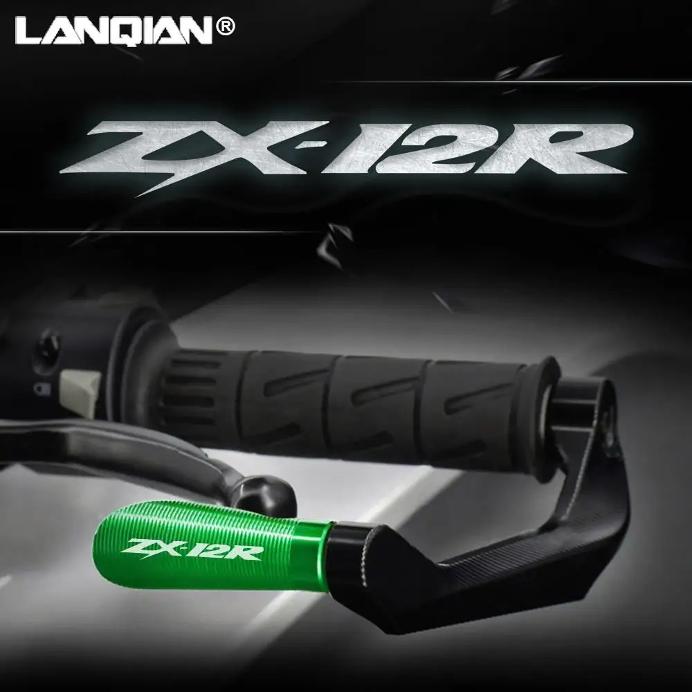 

22MM 7/8 Inch Carbon Fiber Handlebar Grips Guard Brake Clutch Levers Guard Protection For Kawasaki ZX12R ZX-12R ZX 12R 2000-2005