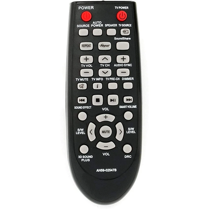 

Для Samsung Echo Wall Soundbar Remote Control AH59-02547B английская версия