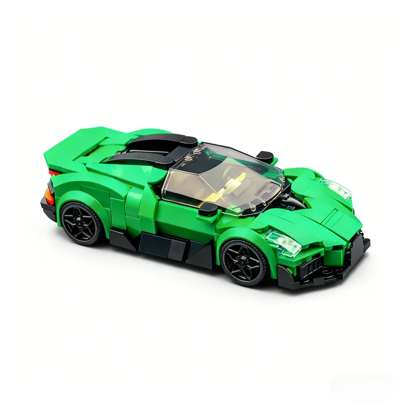 375 шт. MOC Bugatti Brouillard City Champions супер модель автомобиля строительные блоки архитектура Рождественский подарок креативные игрушки образование (art.: 3920d47c4bcbc) - 3920d47c4bcbc