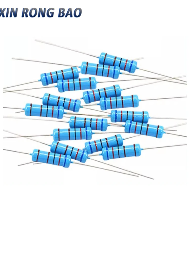 Металлический пленочный резистор 3 Вт 1% 10 шт. 0.1R 0.12R 0.15R 0.18R 0.24R 0.27R 0.3R 0.33R 0.36R 0.39R 0.43R