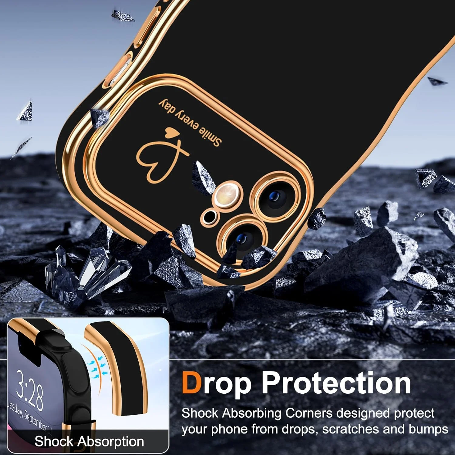 Чехол для 14 Max милые чехлы телефонов в форме кудрявой волны тонкие роскошные