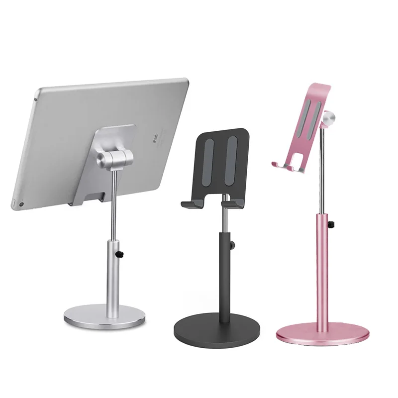 

Aluminum Alloy Desktop Tablet Phone stand Holder Adjustable Tablet Mobile Phone support desk Mount For iPad Air Pro 10.5 Stand
