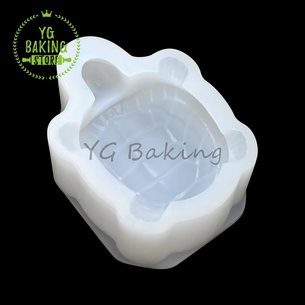 Силиконовая форма Dorica 3D в виде черепахи желе десерт шоколадный мусс для торта