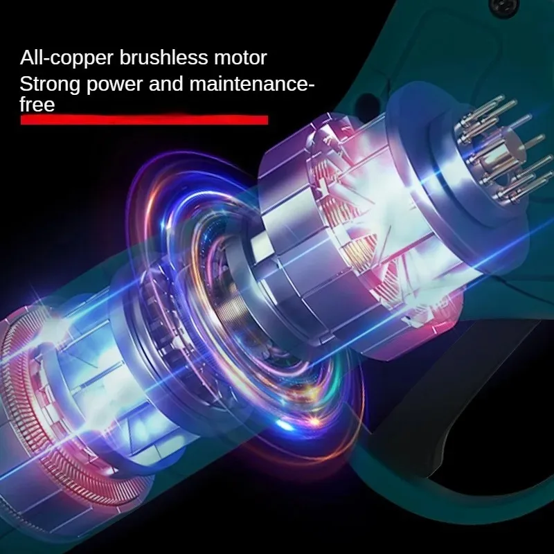 Бесщеточные электрические ножницы садовые для обрезки деревьев и фруктов