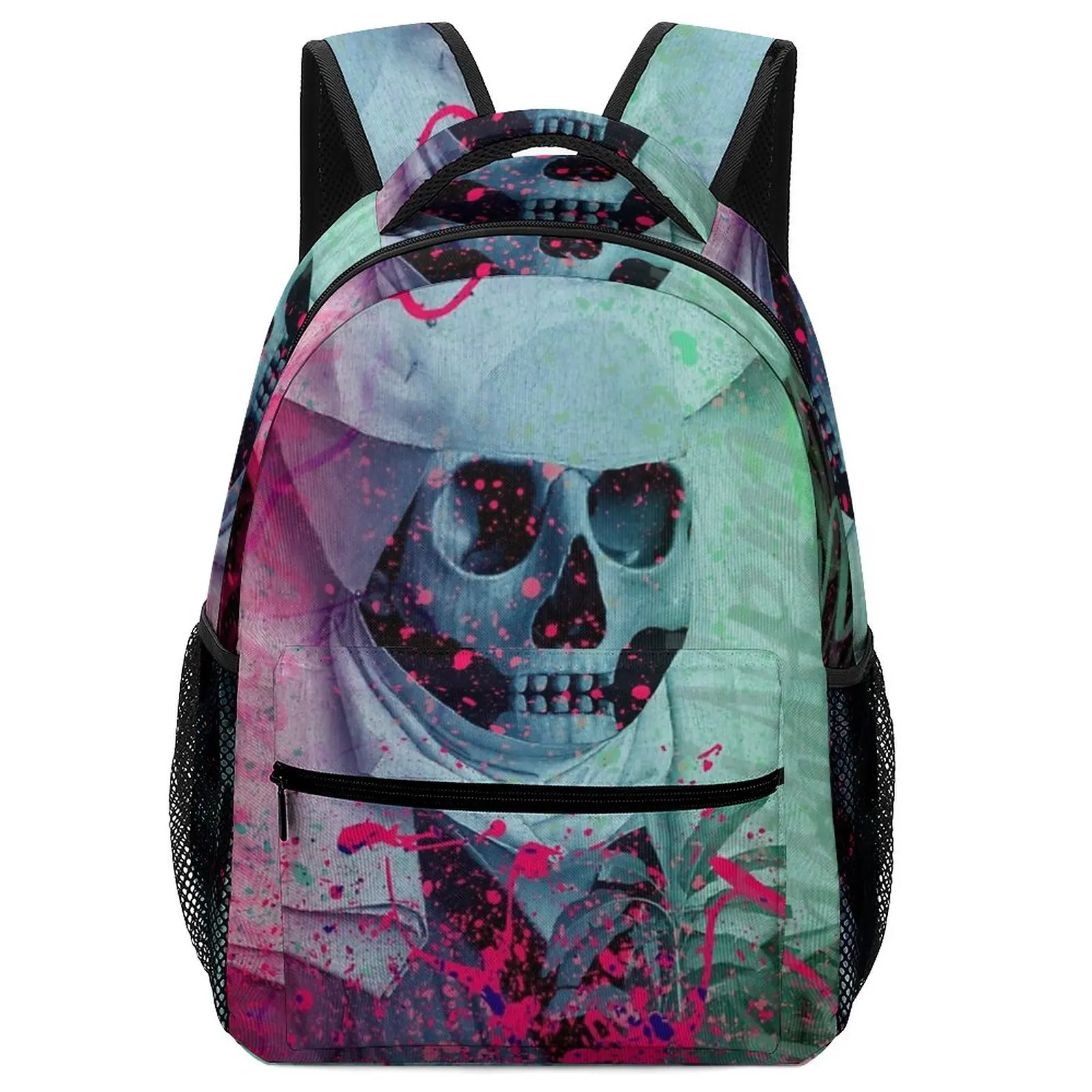 Cartoon Memento Mori School Accessories for Kids Girls Men Art  School Bags Women Bags Luxury Brand High Quality