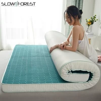 comfortable floor mattress thickened bed mat carpet multi size folding tatami lazy cushile floor sleeping king queen full size
