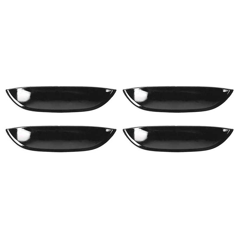 

Car Exterior Door Handle Bowl Cover Trim for 2015-2021 Dodge Charger Accessories (Black)