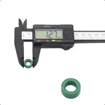 Ферритовые кольца 10К зелёного цвета