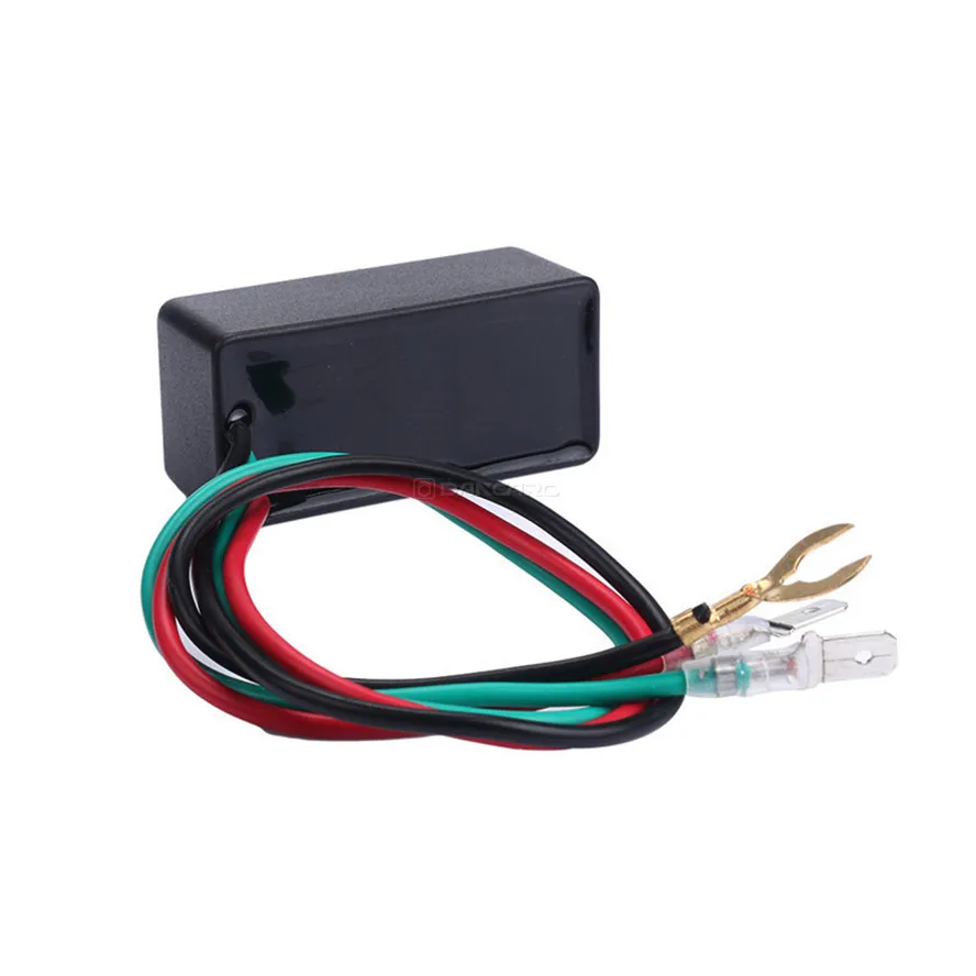 Электронное светодиодное проблесковое реле 12 А 3 кабеля