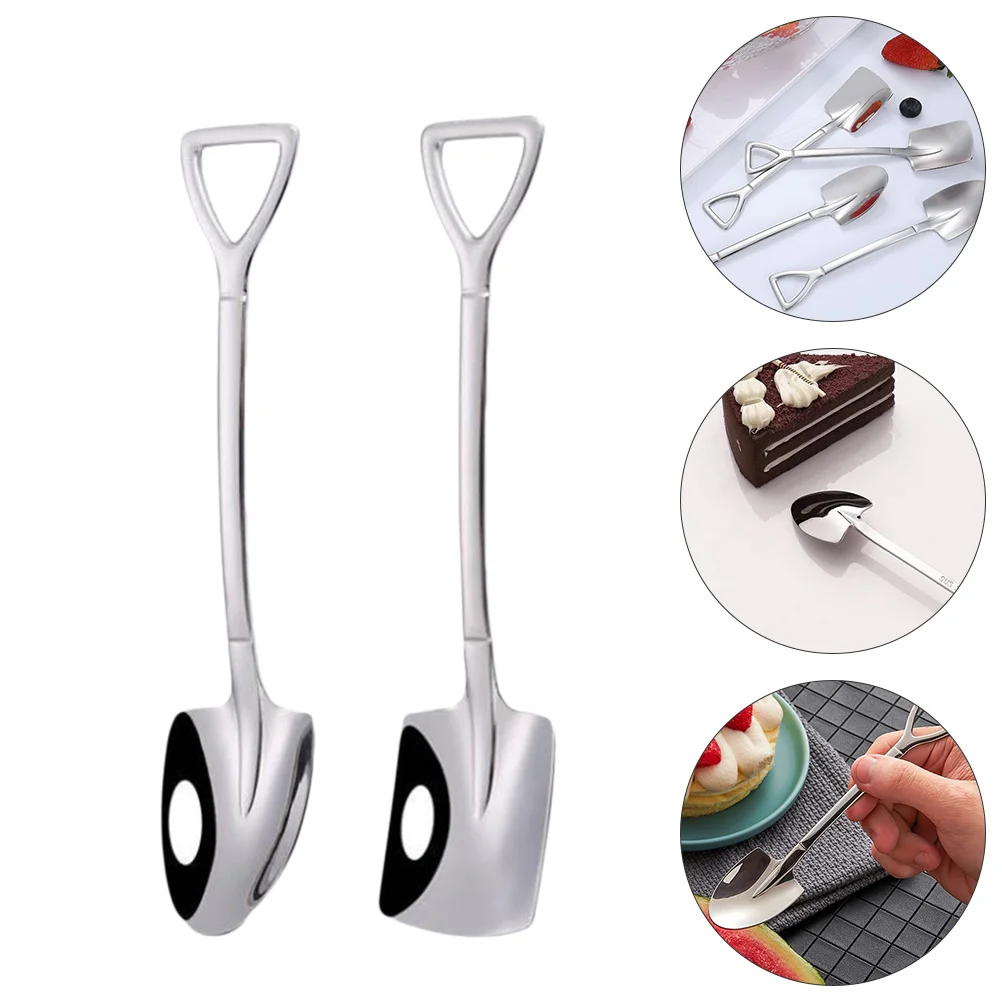 

Spoon Spoons Mini Dessert Stainless Steel Watermelon Ice Cream Desserts Shape Coffee Fruit Set Home Sugar Cool Grapefruit Tea