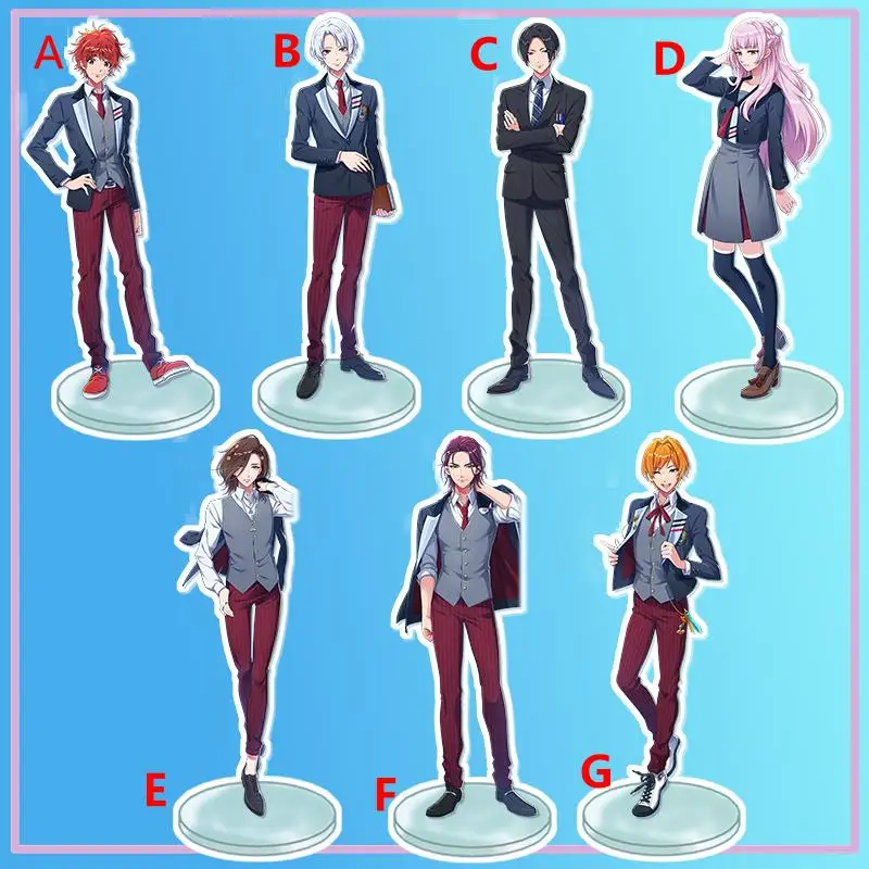 

Anime Stand DREAM!Ing Nito Senri Mikekado Shion Acrylic Figure Display desktop decoration 15cm