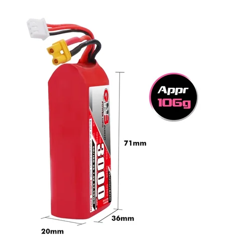 Аккумулятор GNB 3000 мАч для Jumper T16/T18